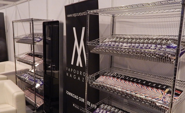 Exhibition magazine racks