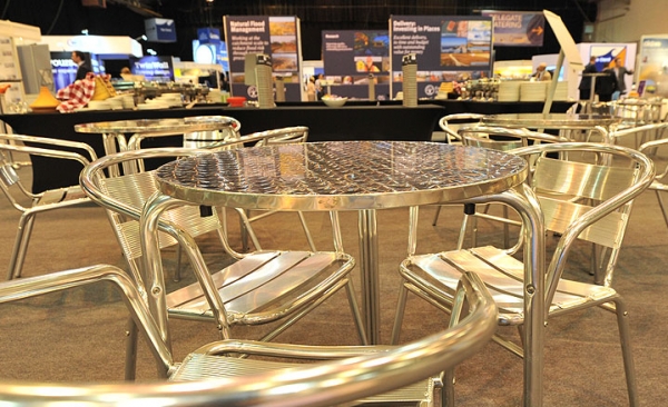 Hire cafe chairs for exhibitions