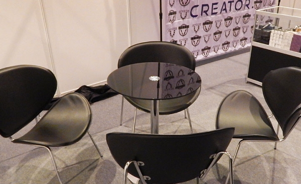 Modern style Riva chairs for exhibitions look great