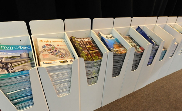 *NEW* Exhibition magazine bins