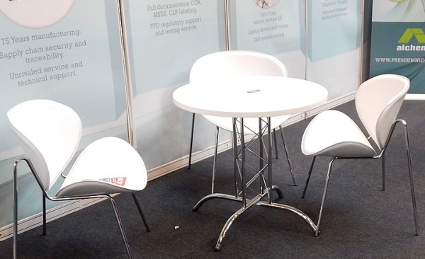 Table & chairs hire for exhibitions